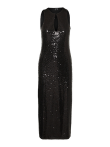 Vero Moda VMKAJE Długa sukienka -Black - 10315005