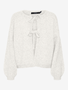 Vero Moda VMBOW Strikket cardigan -Snow White - 10315015