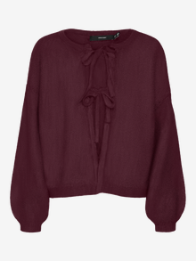Vero Moda VMBOW Strikket cardigan -Winetasting - 10315015