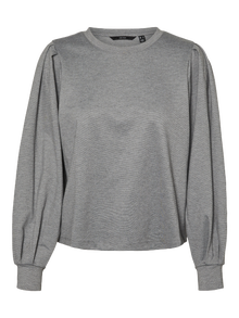 Vero Moda VMFEMI Sweatshirt -Medium Grey Melange - 10315018