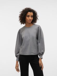Vero Moda VMFEMI Sweat-shirts -Medium Grey Melange - 10315018