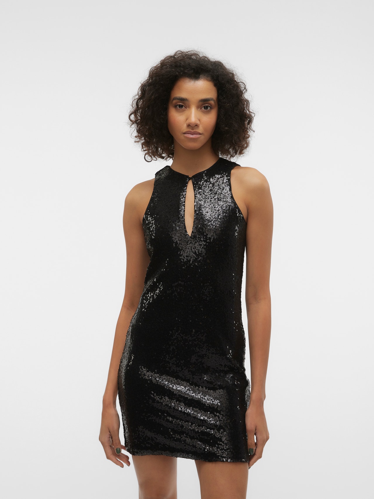 Vero Moda VMKAJE Kort kjole -Black - 10315024