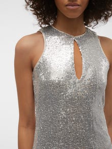 Vero Moda VMKAJE Korte jurk -Silver Colour - 10315024