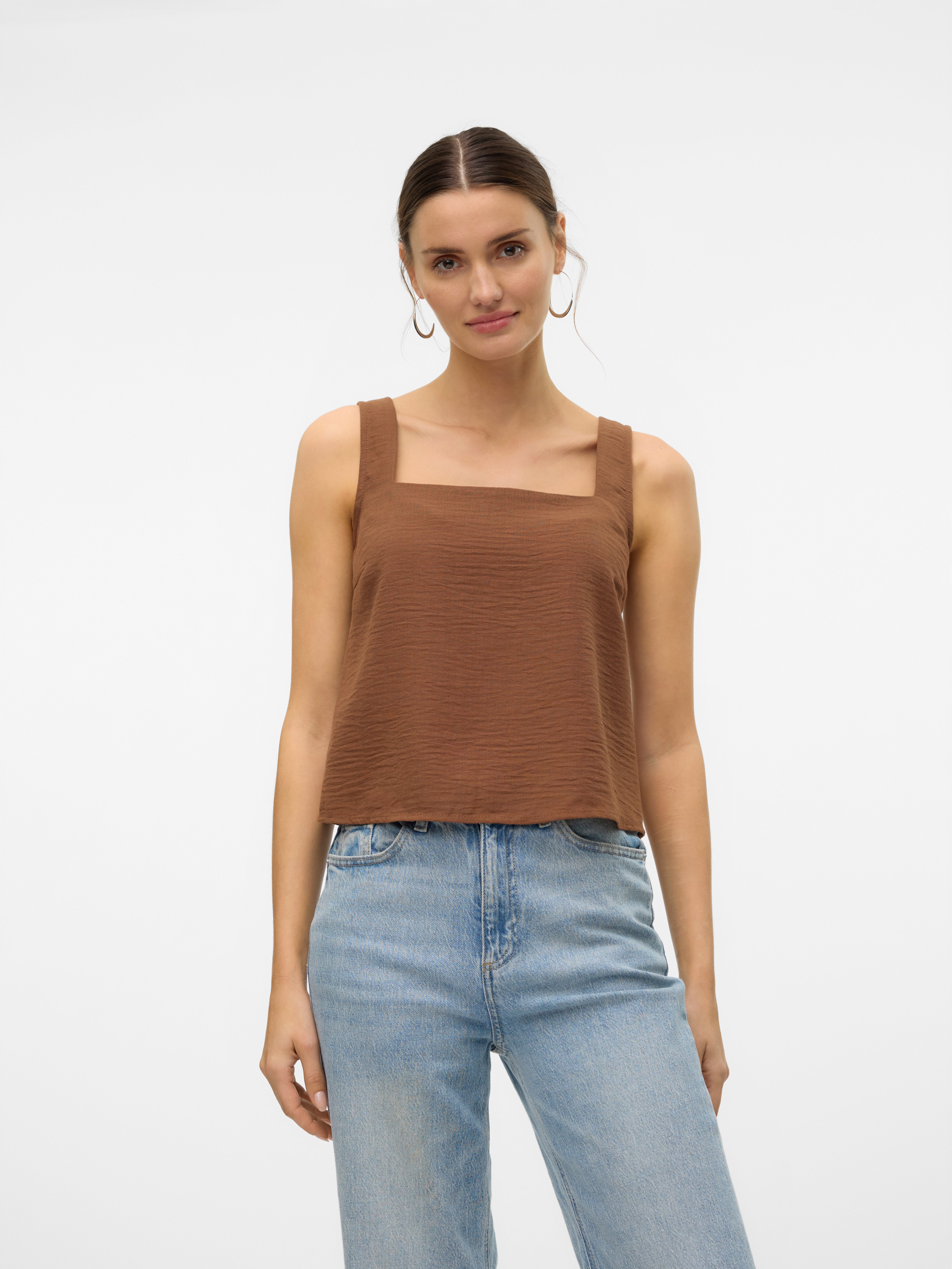 VMKITA Top | Dunkelbraun | Vero Moda®
