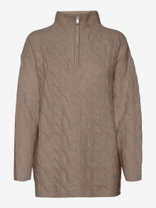 Vero Moda VMPHILINE Pullover -Fungi - 10315075