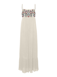 Vero Moda VMSINA Lang kjole -Birch - 10315077