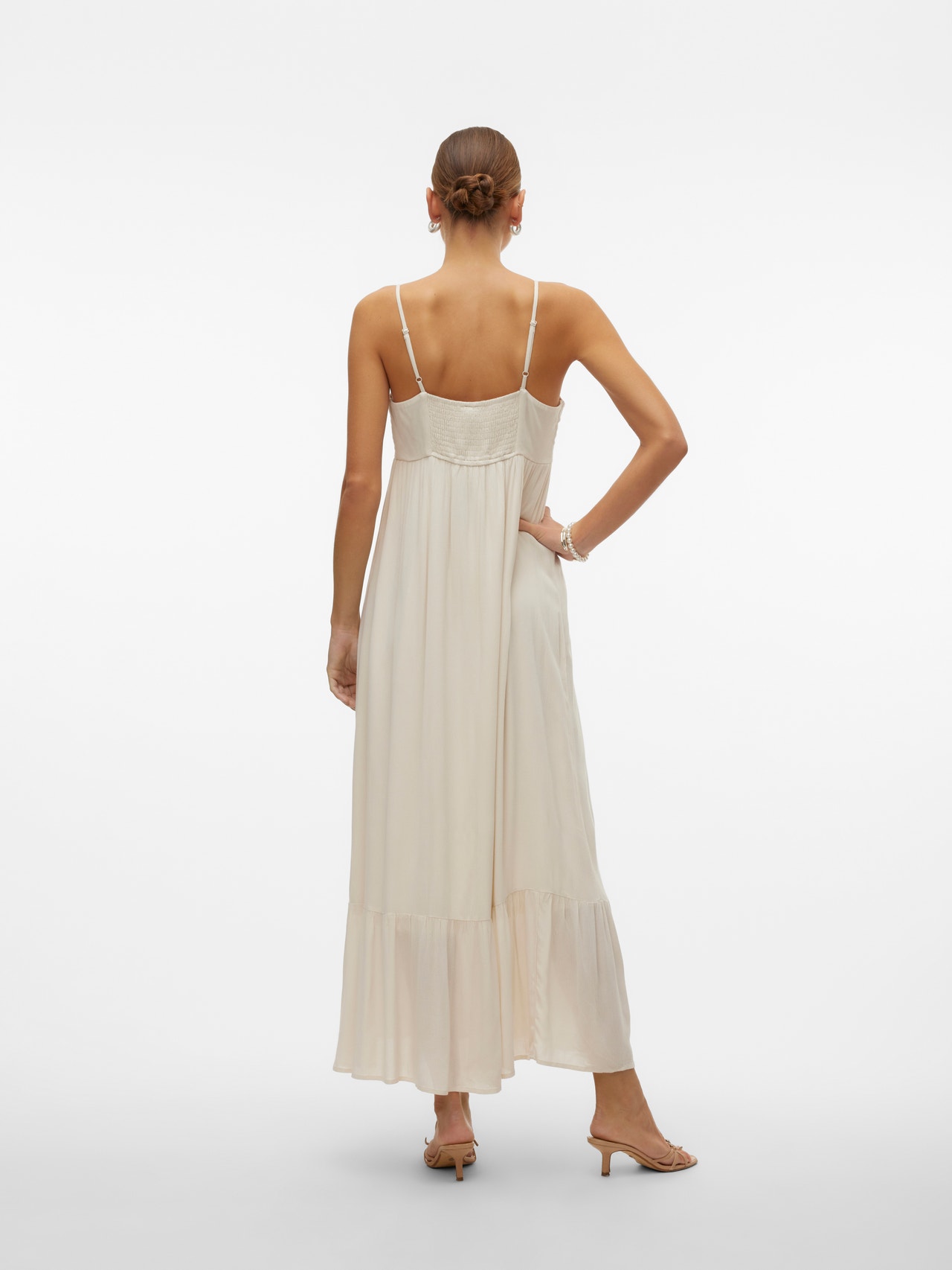Vero Moda VMSINA Lang kjole -Birch - 10315077