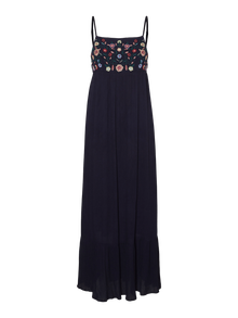Vero Moda VMSINA Lang kjole -Navy Blazer - 10315077