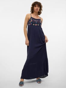 Vero Moda VMSINA Długa sukienka -Navy Blazer - 10315077