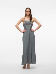 Vero Moda VMSINA Lang kjole -Laurel Wreath - 10315077