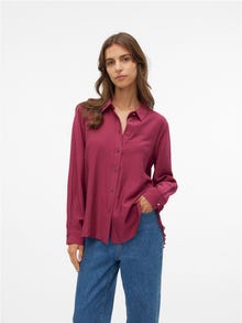 Vero Moda VMOMILA Overhemd -Red Plum - 10315088