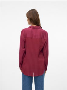 Vero Moda VMOMILA Overhemd -Red Plum - 10315088