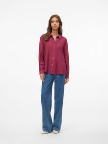 Vero Moda VMOMILA Overhemd -Red Plum - 10315088