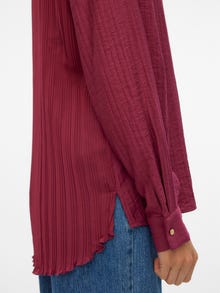 Vero Moda VMOMILA Overhemd -Red Plum - 10315088