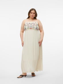 Vero Moda VMSINA Lang kjole -Birch - 10315089