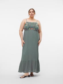 Vero Moda VMSINA Langes Kleid -Laurel Wreath - 10315089