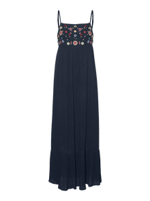 Vero Moda VMSINA Długa sukienka -Navy Blazer - 10315089