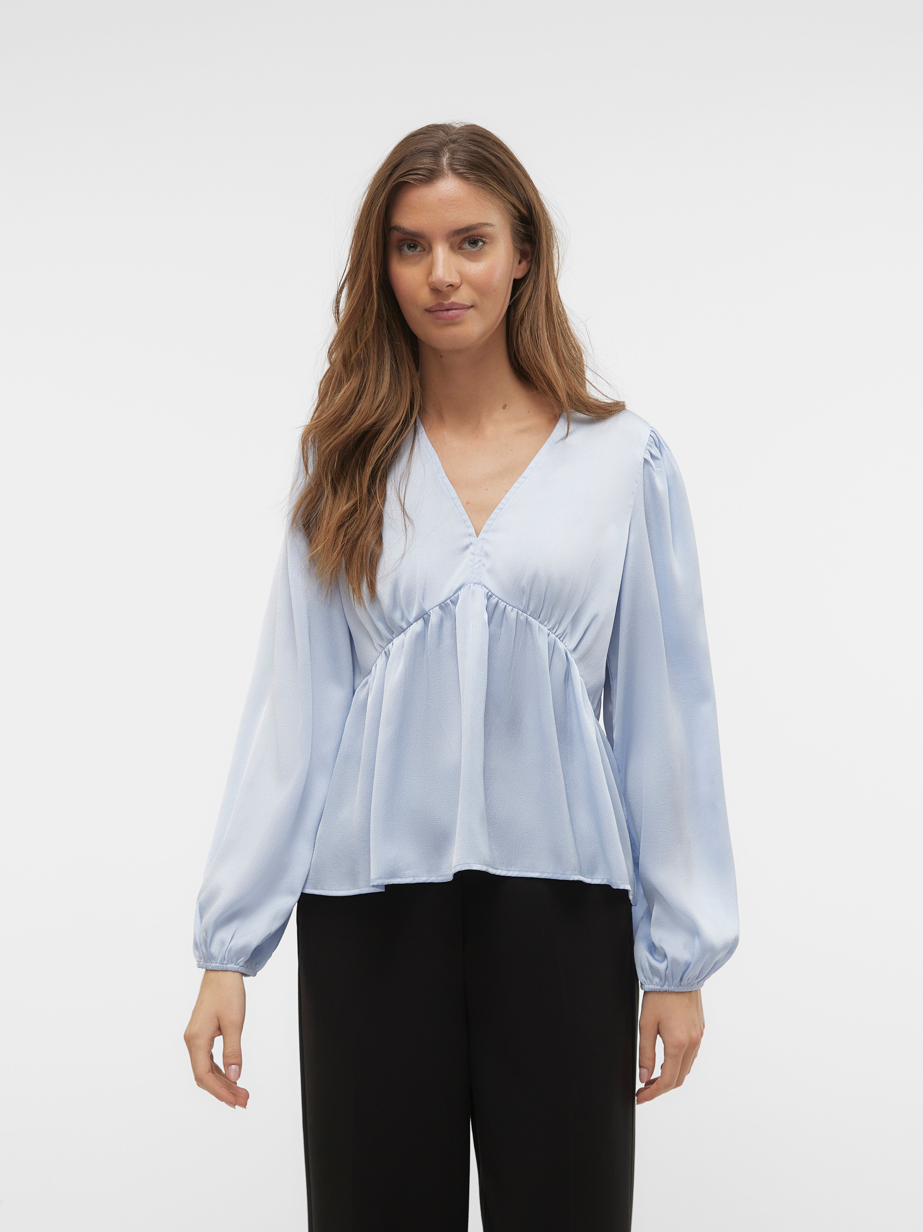 Vero moda geruite discount blouse