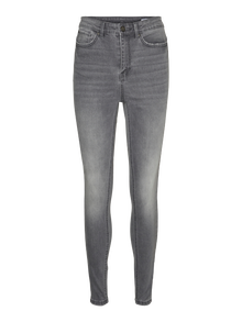 Vero Moda VMSOPHIA Krój skinny Jeans -Light Grey Denim - 10315101