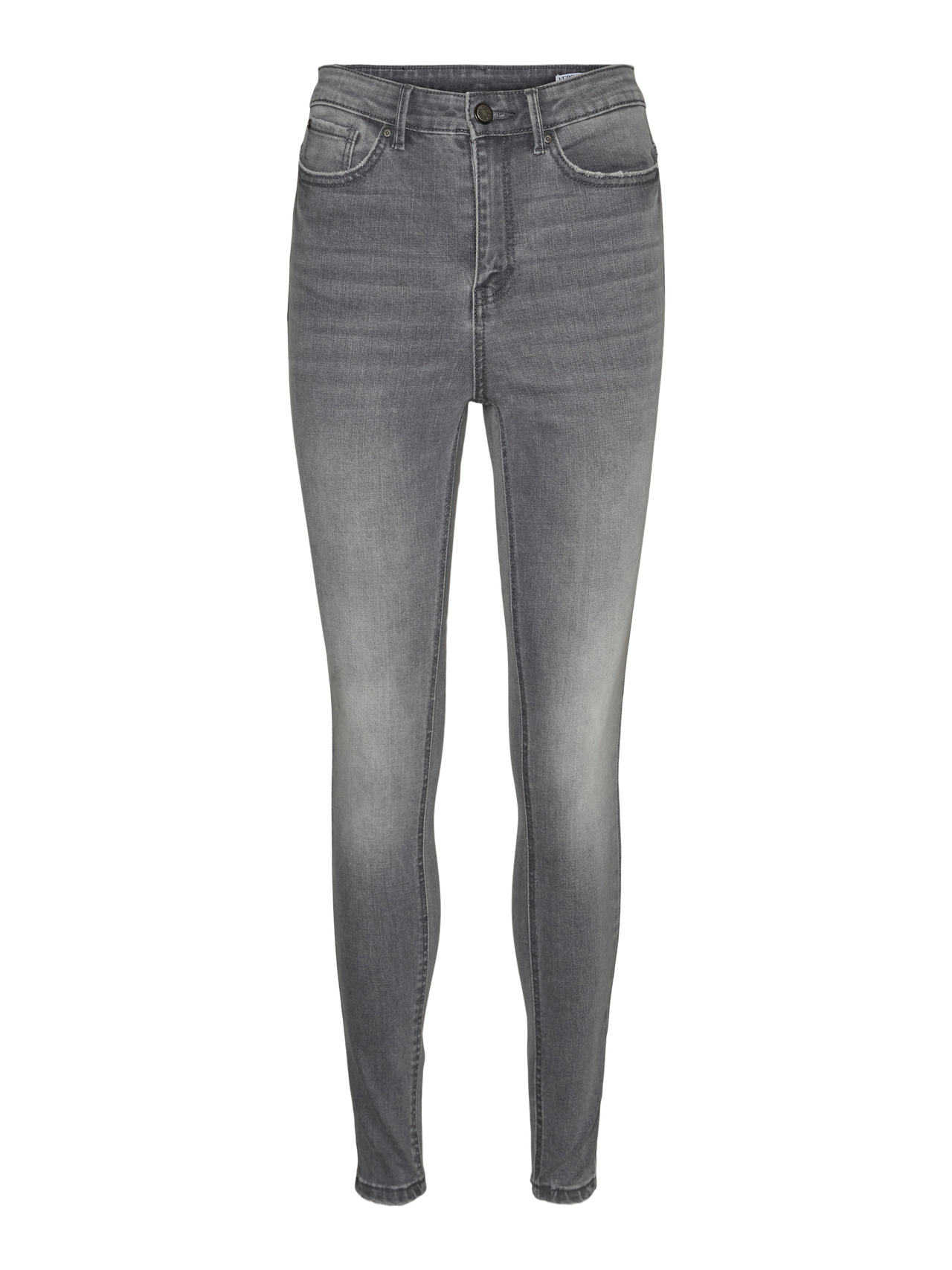 Vero Moda VMSOPHIA Vita alta Skinny Fit Jeans -Light Grey Denim - 10315101