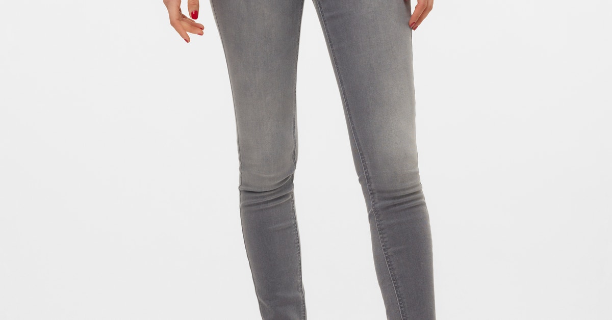 Sophia Hr Skinny Jeans Light Blue Denim