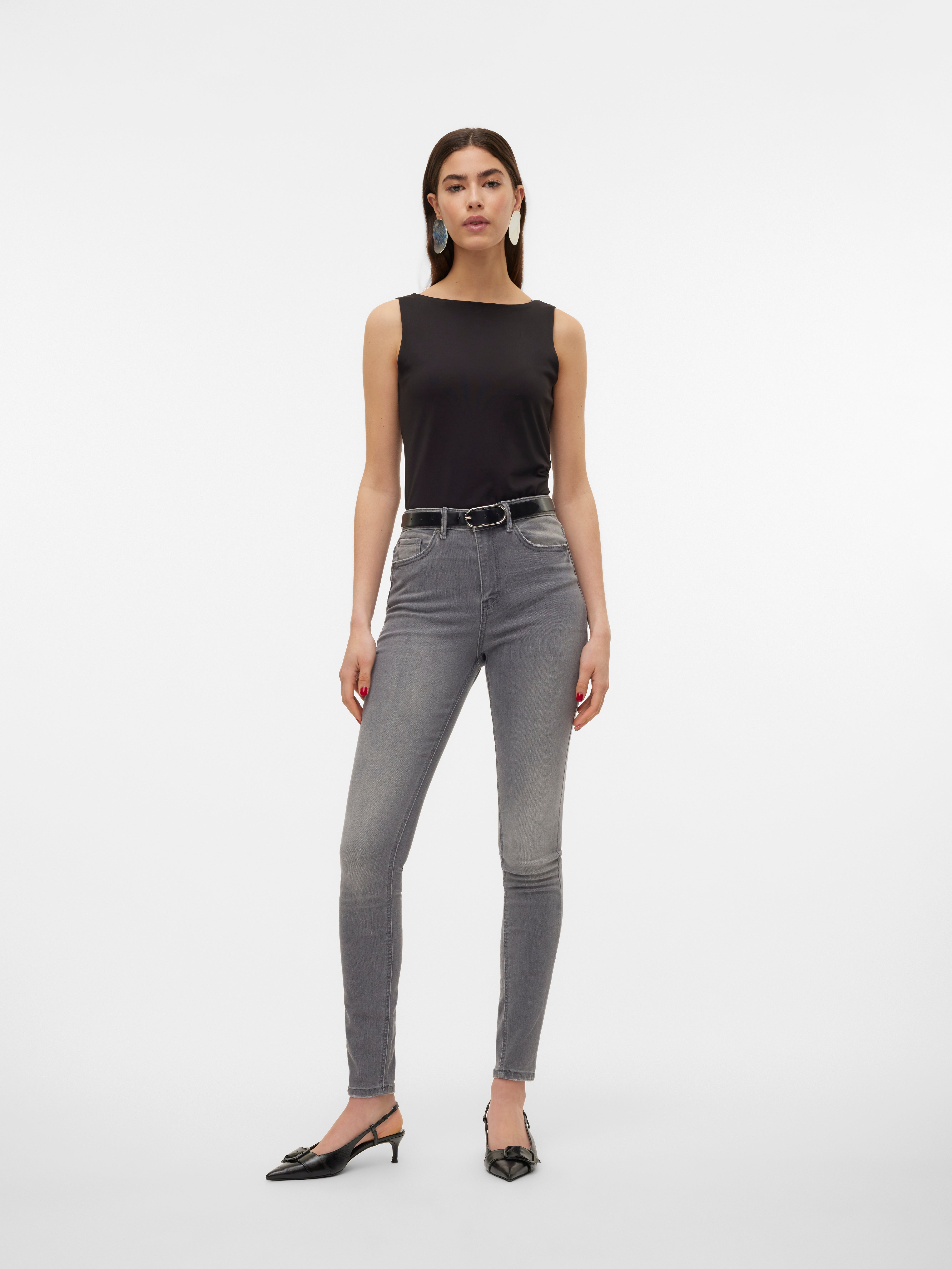 VMSOPHIA Høyt snitt Skinny Fit Jeans