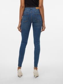 Vero Moda VMFLASH Skinny Fit Jeans -Medium Blue Denim - 10315102