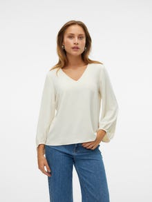 Vero Moda VMOLIVIA Top -Birch - 10315119
