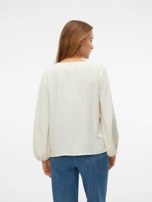 Vero Moda VMOLIVIA Top -Birch - 10315119