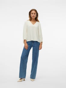Vero Moda VMOLIVIA Top -Birch - 10315119
