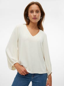 Vero Moda VMOLIVIA Top -Birch - 10315119