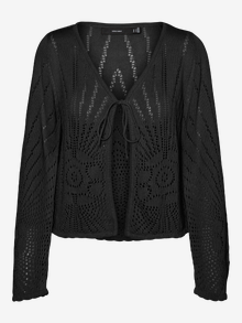 Vero Moda VMCSILJA Knit Cardigan -Black - 10315140