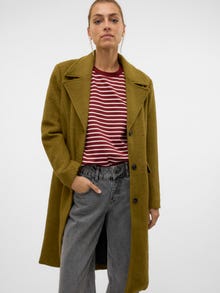 Vero Moda VMMARLA Mantel -Fir Green - 10315186