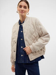 Vero Moda VMFORTUNEDORA Tikatut takit -Oatmeal - 10315192