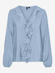 Vero Moda VMQUEENY Topp -Cashmere Blue - 10315198