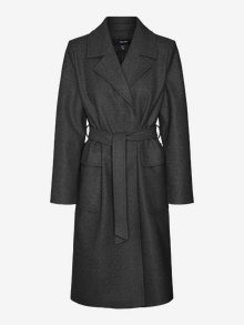 Vero Moda VMPOPNOELLE Abrigos -Dark Grey Melange - 10315201