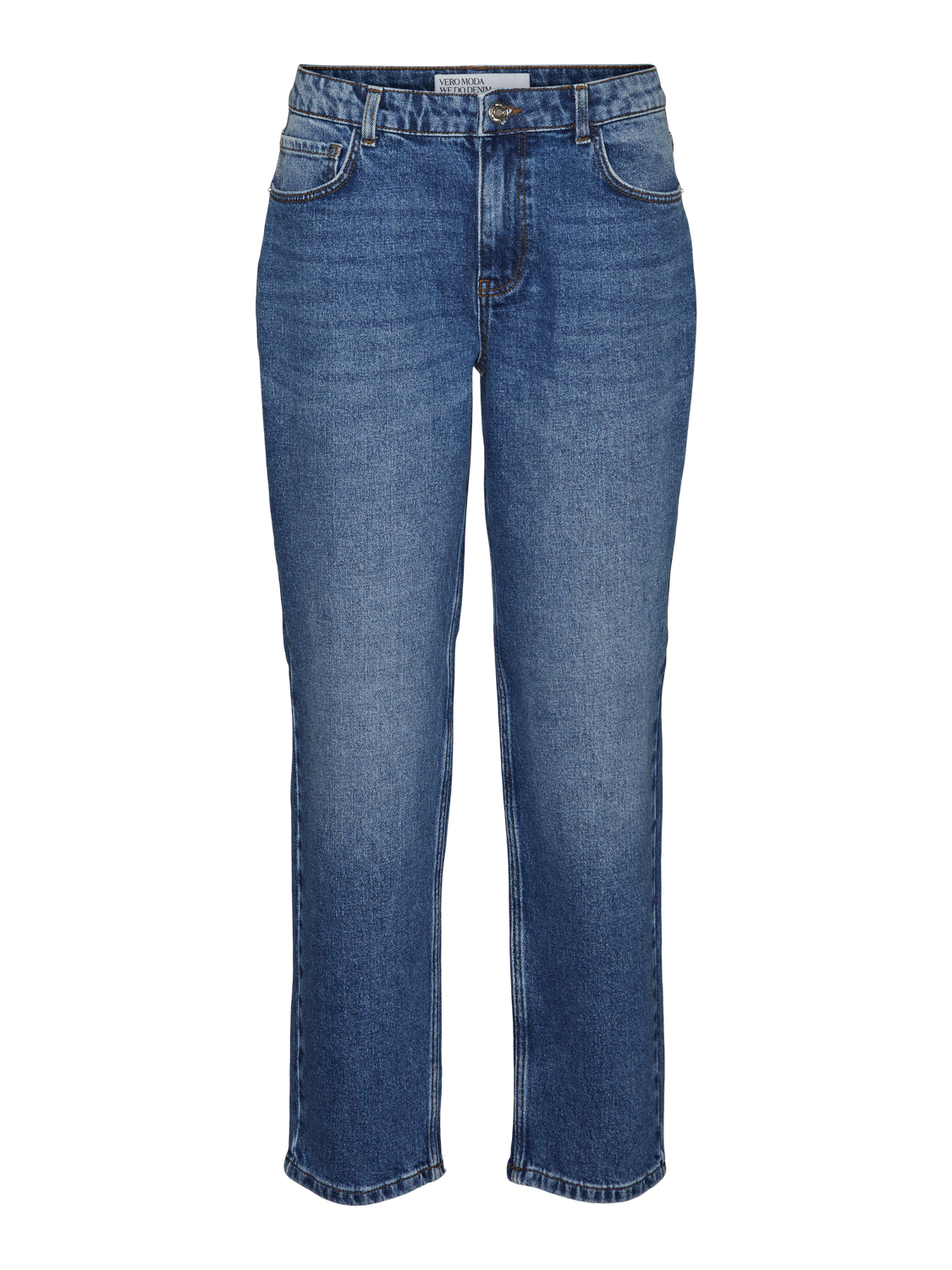 Vero Moda VMCKYLA Krój prosty Jeans -Medium Blue Denim - 10315241