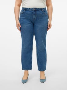 Vero Moda VMCKYLA Krój prosty Jeans -Medium Blue Denim - 10315241