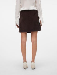 Vero Moda VMETTA High waist Short skirt -Chocolate Torte - 10315342