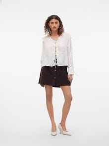 Vero Moda VMETTA High waist Short skirt -Chocolate Torte - 10315342