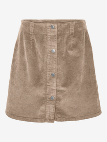 Vero Moda VMETTA High waist Short skirt -Silver Mink - 10315342