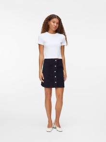 Vero Moda VMETTA Hohe Taille Kurzer Rock -Black - 10315342