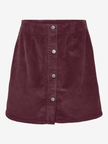 Vero Moda VMETTA Hohe Taille Kurzer Rock -Winetasting - 10315342