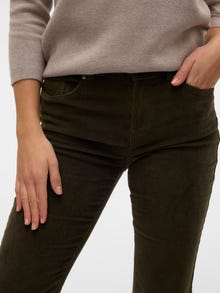 Vero Moda VMFLASH Normaali vyötärö Flared fit Farkut -Forest Night - 10315346
