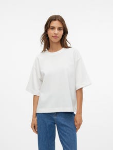 Vero Moda VMJADA T-Shirt -Snow White - 10315389