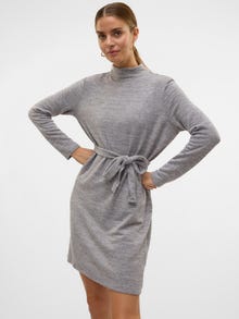 Vero Moda VMBELLA Short dress -Light Grey Melange - 10315397