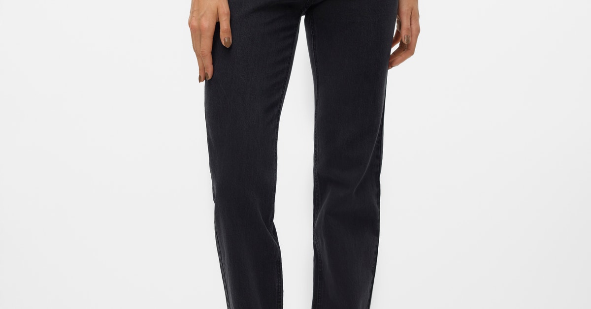 Vmtessa Hr Straight Jeans Bright White main image 1