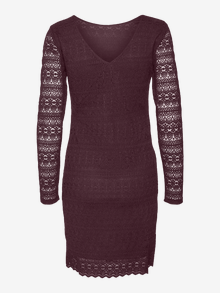 Vero Moda VMZOE Kort kjole -Winetasting - 10315445