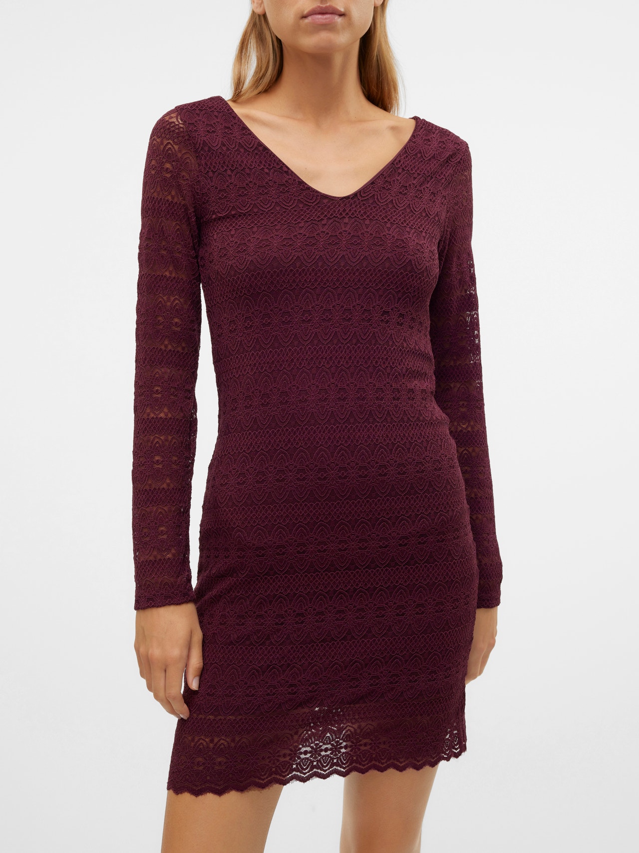 Vero Moda VMZOE Kort kjole -Winetasting - 10315445