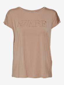 Vero Moda VMLAVA T-Shirt -Portabella - 10315496